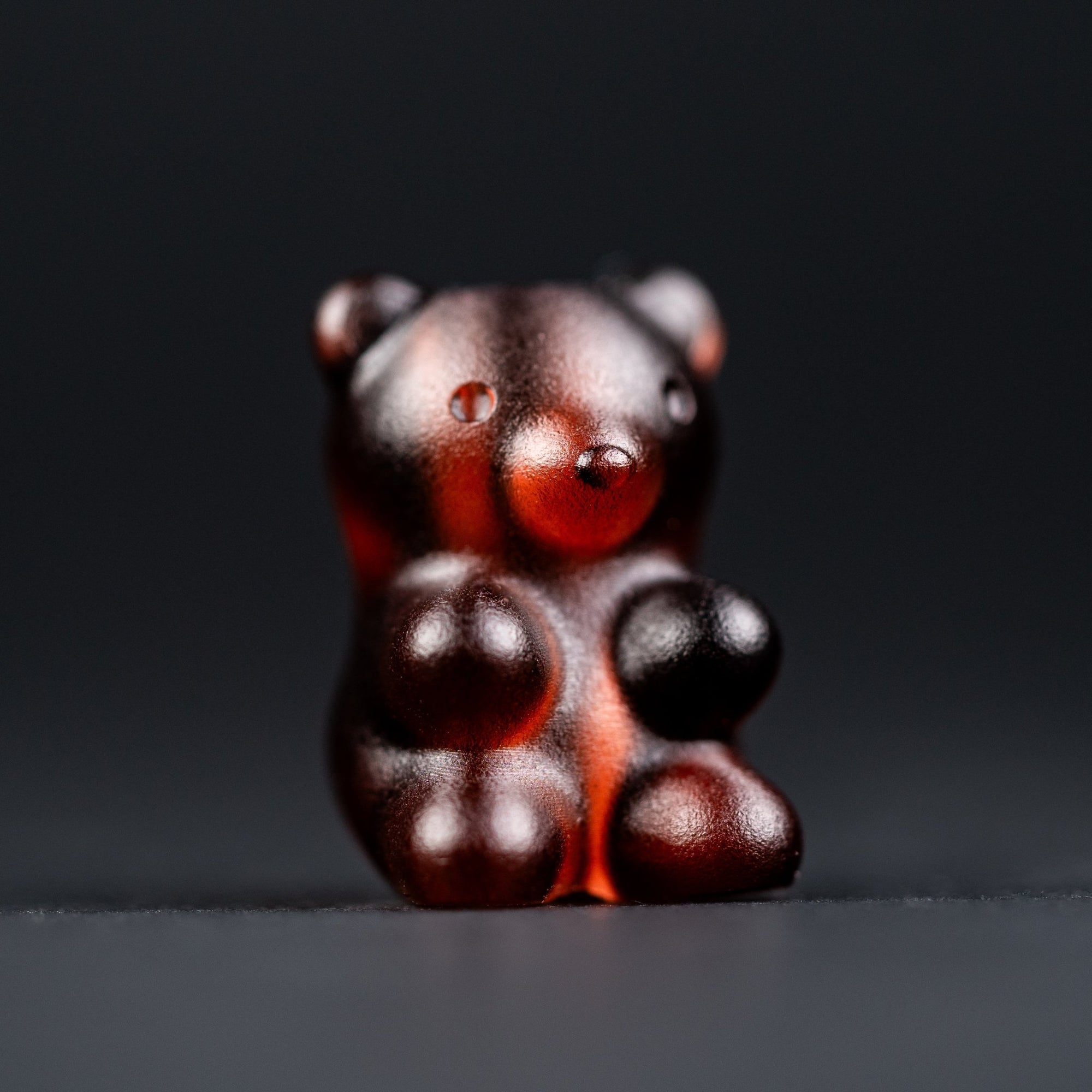 Gummy Bear Lanyard Bead - Black Cola - URBAN EDC®