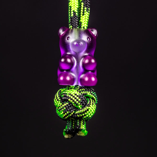 Gummy Bear Lanyard Bead - Grape - URBAN EDC®
