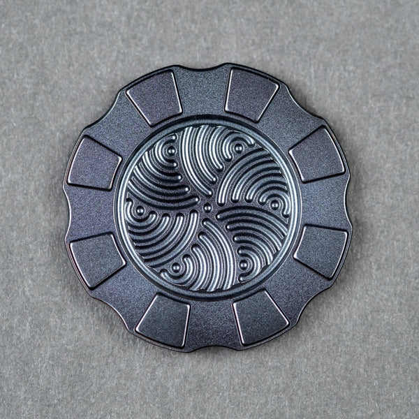 HiTex Gear x URBAN Poker Chip - Space Black Oreo Titanium (Yamato Exclusive) - URBAN EDC®