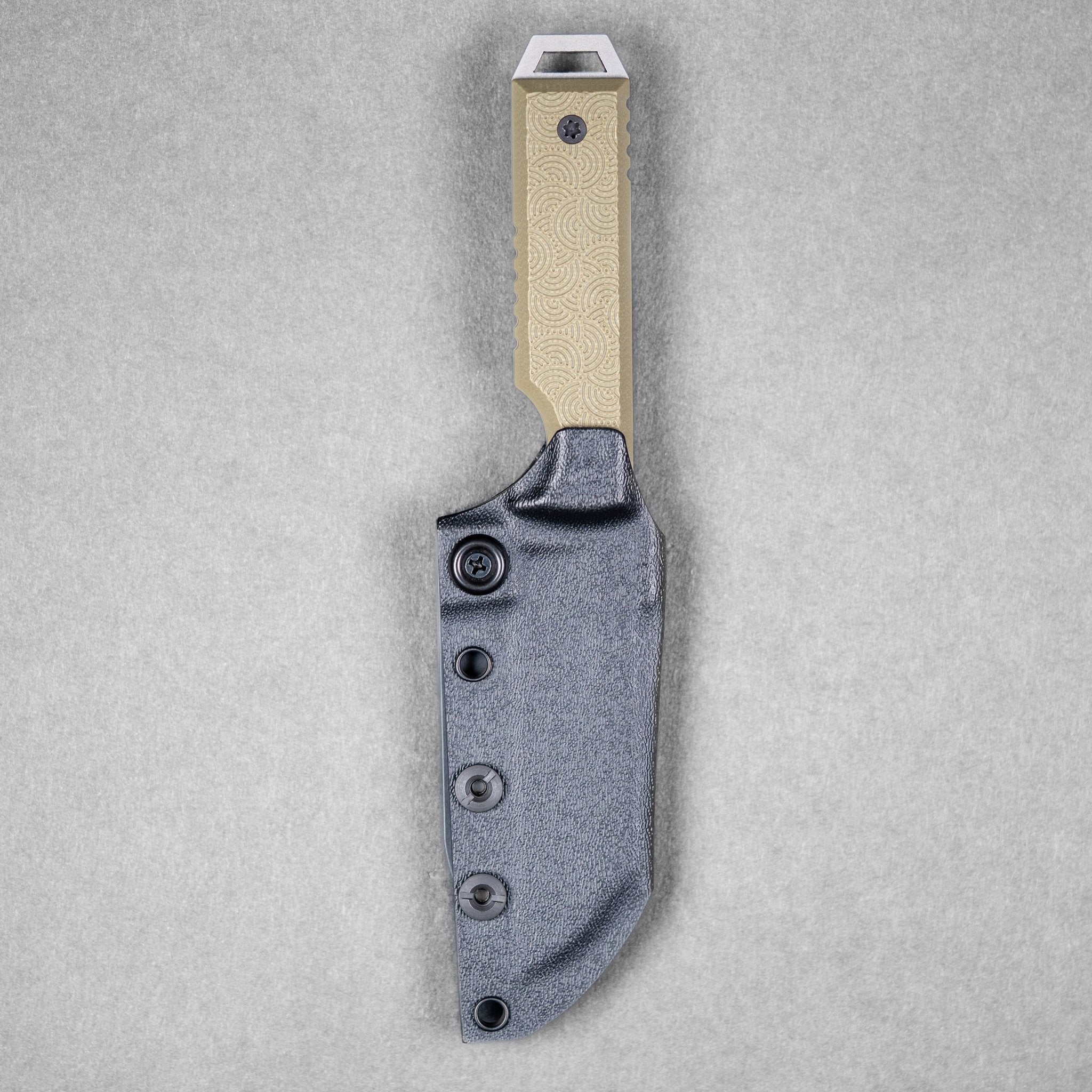 JSK x URBAN EDC - Tumbled Nitro-V + OD Green G10 w/ Chaos Seigaiha