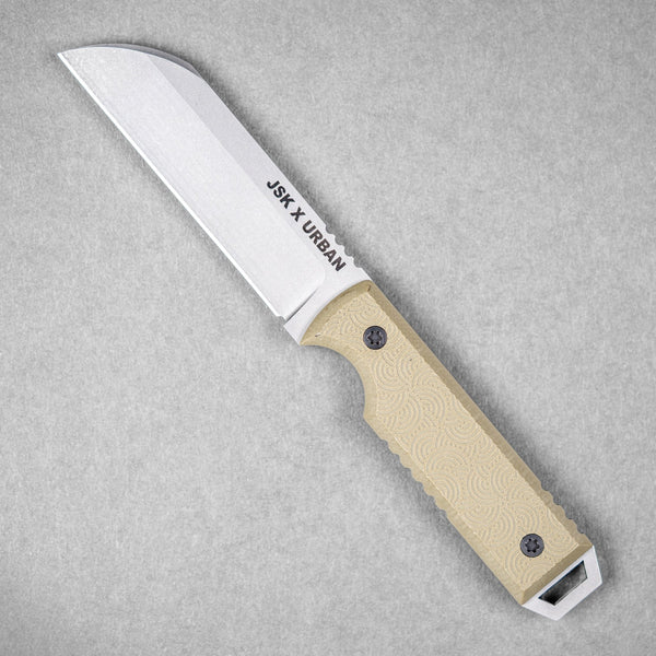 JSK x URBAN EDC - Tumbled Nitro-V + OD Green G10 w/ Chaos Seigaiha