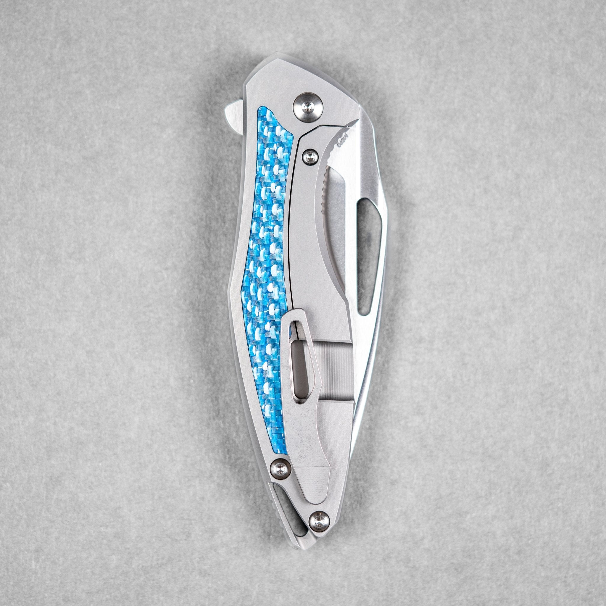 Koenig Arius Flipper - Brightwashed w/ Polished Flats M390