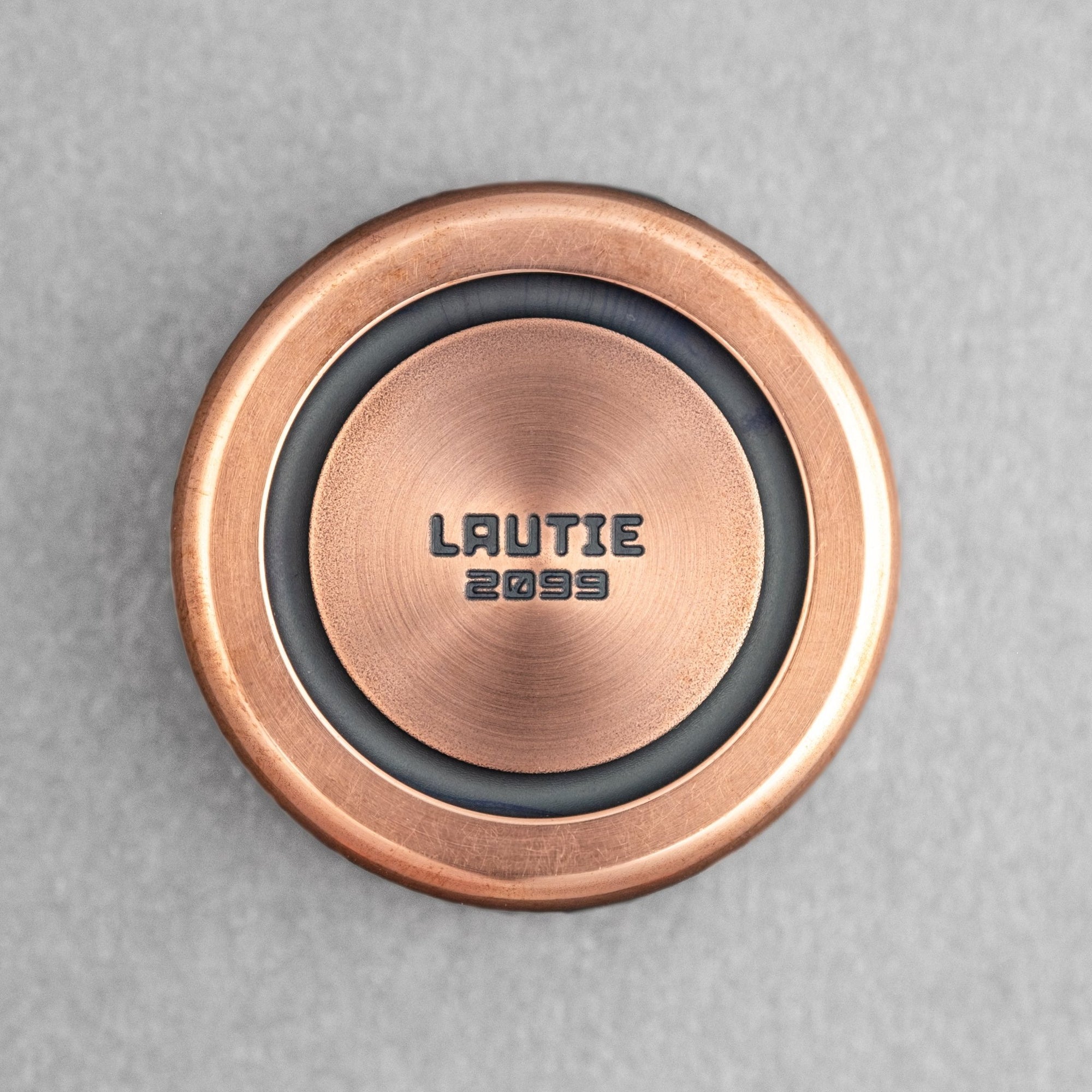 Lautie Mini Dealer Fidget Spinner - Copper & Zirconium - URBAN EDC®