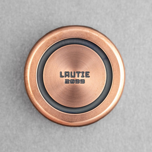 Lautie Mini Dealer Fidget Spinner - Copper & Zirconium - URBAN EDC®