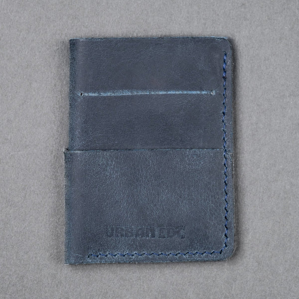Lex Wallet - Madrigal Blue Full - Grain Buffalo Leather - URBAN EDC®