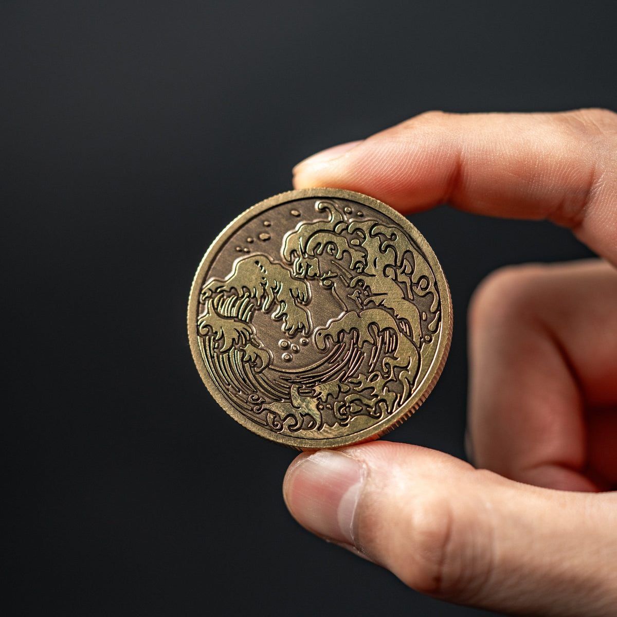 Water Coin Limitless x URBAN Fire & Water Coin - Brass – URBAN EDC®