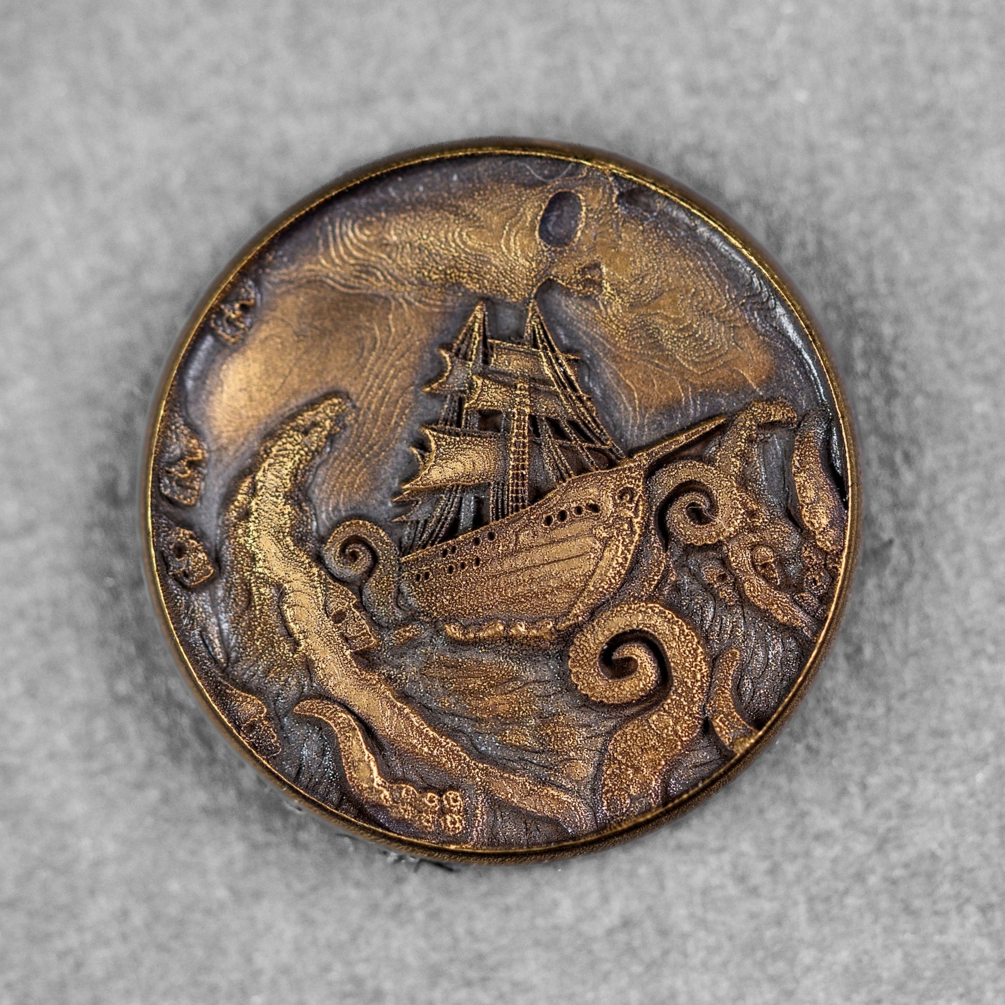 Limitless x URBAN 'The End' Morale Patch - Brass - URBAN EDC®