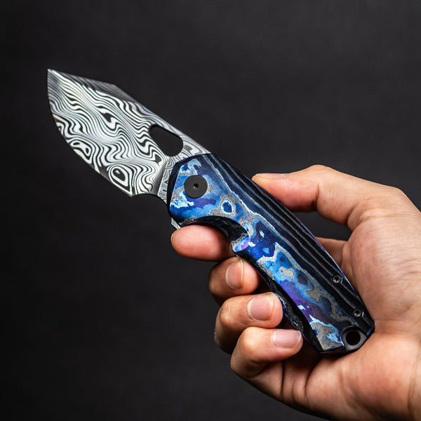 LOTTO: URBAN Becerro - Damasteel & Zircuti (Yamato Exclusive) - URBAN EDC®
