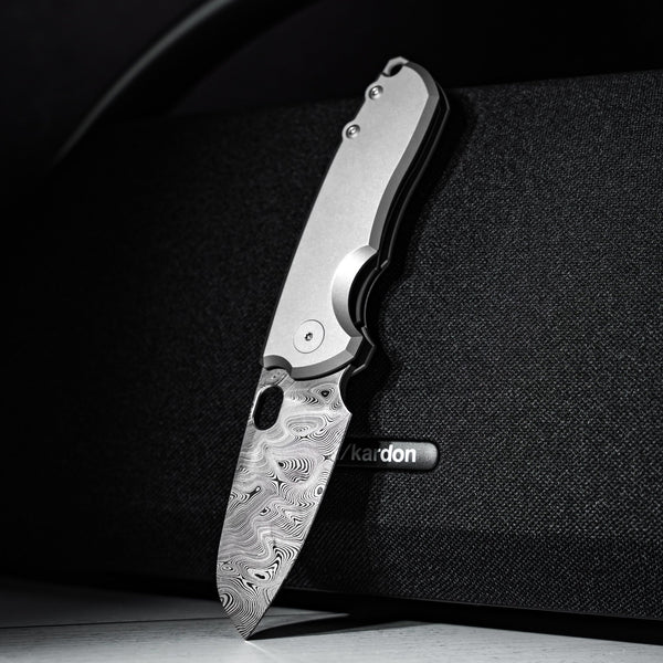 LOTTO: URBAN F5.5 - Damasteel & Titanium (Yamato Exclusive) - URBAN EDC®