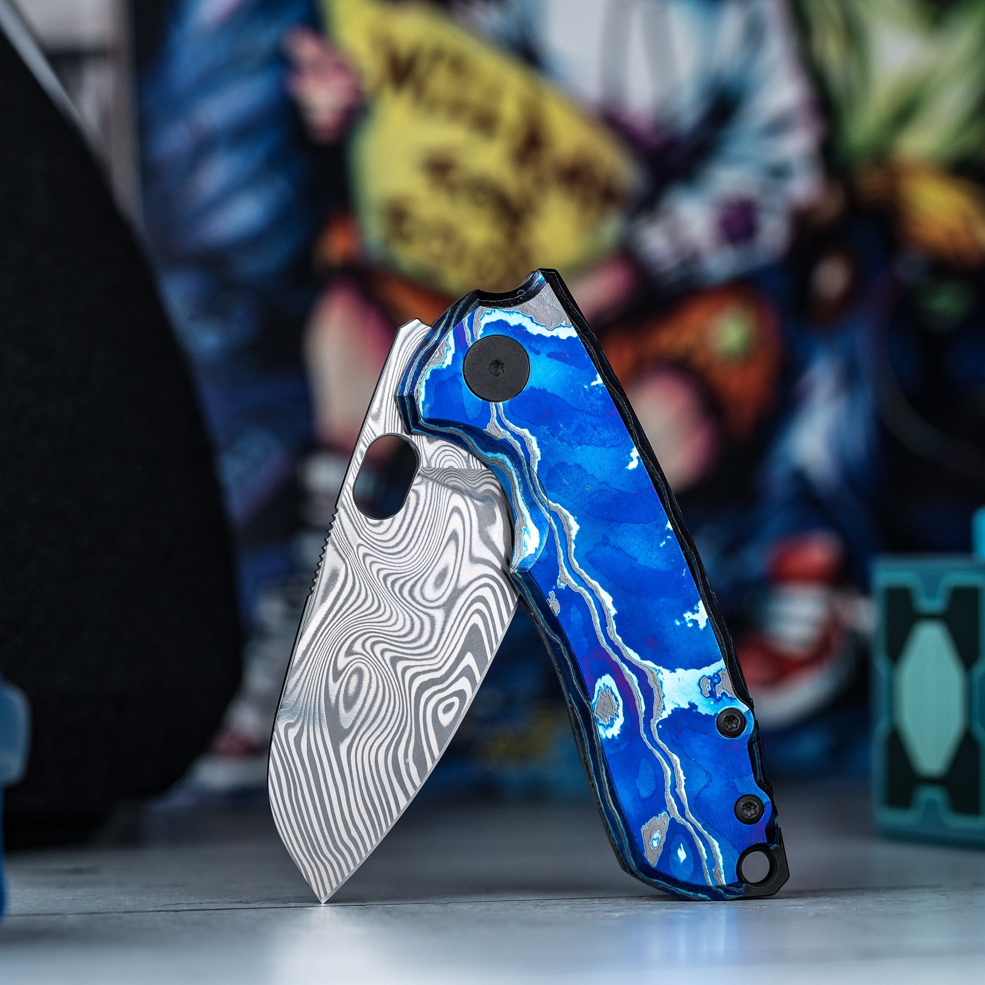 LOTTO: URBAN F5.5 - Thor Damasteel & Zircuti (Yamato Exclusive) - URBAN EDC®