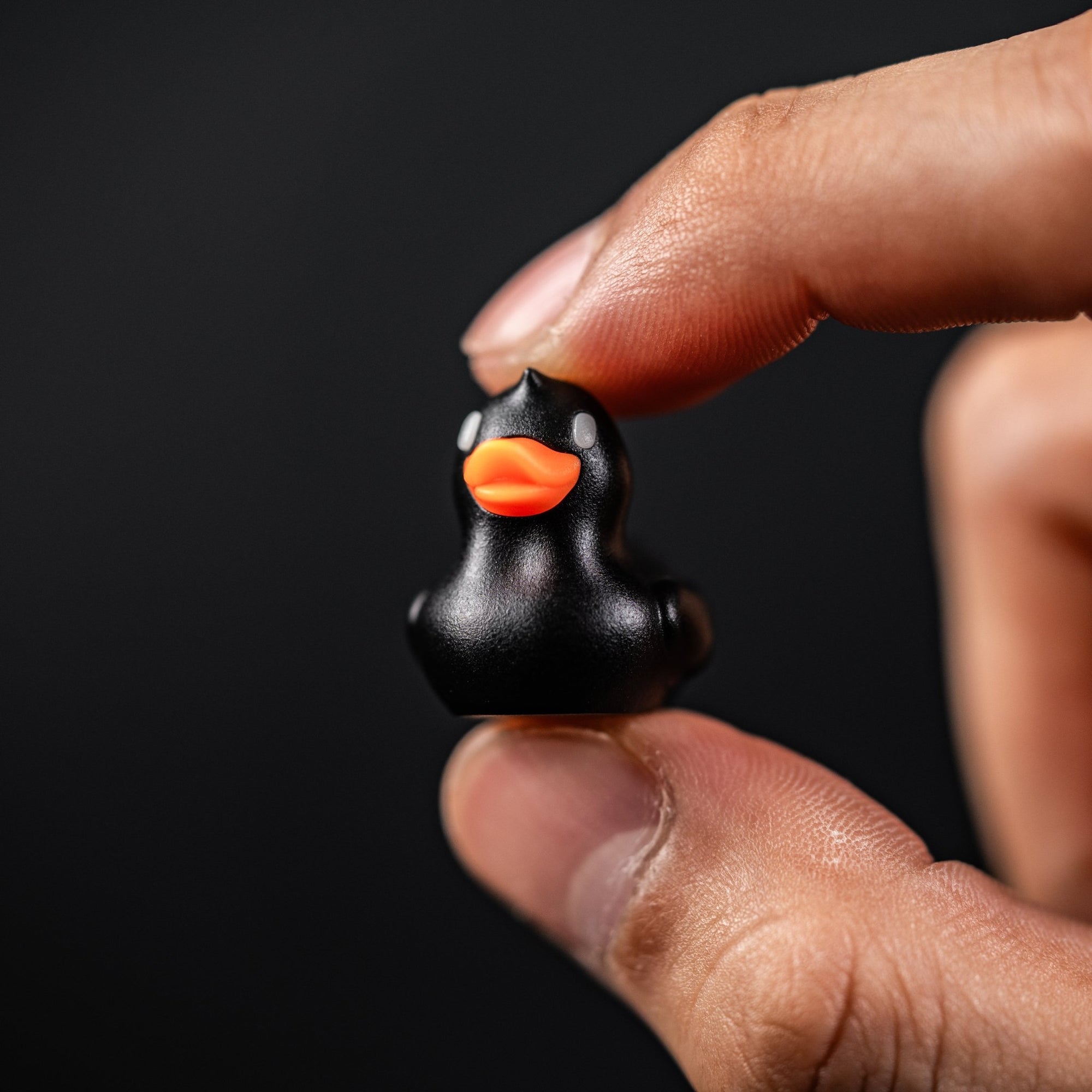 Lucky Duck Lanyard Bead - Black - URBAN EDC®