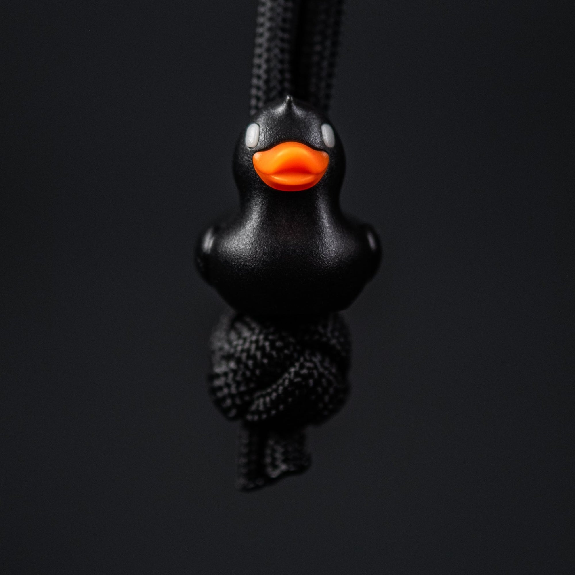 Lucky Duck Lanyard Bead - Black - URBAN EDC®
