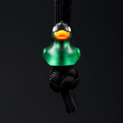 Lucky Duck Lanyard Bead - Emerald Green - URBAN EDC®
