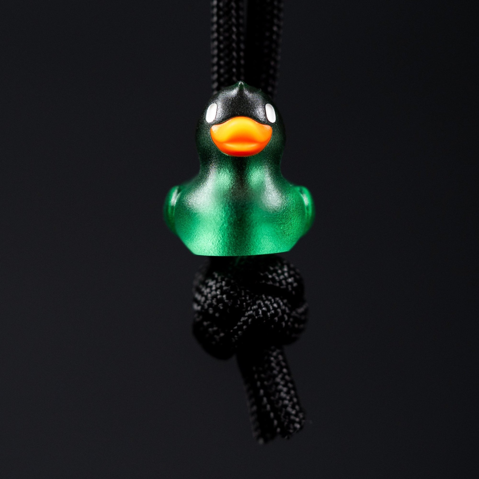 Lucky Duck Lanyard Bead - Emerald Green - URBAN EDC®