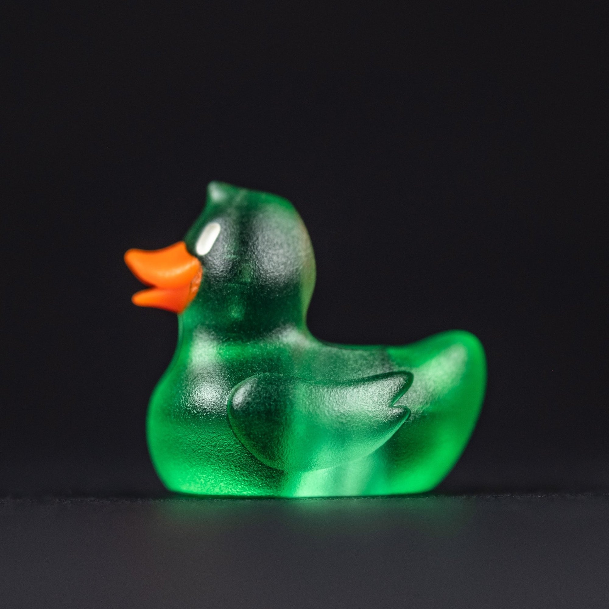 Lucky Duck Lanyard Bead - Emerald Green - URBAN EDC®