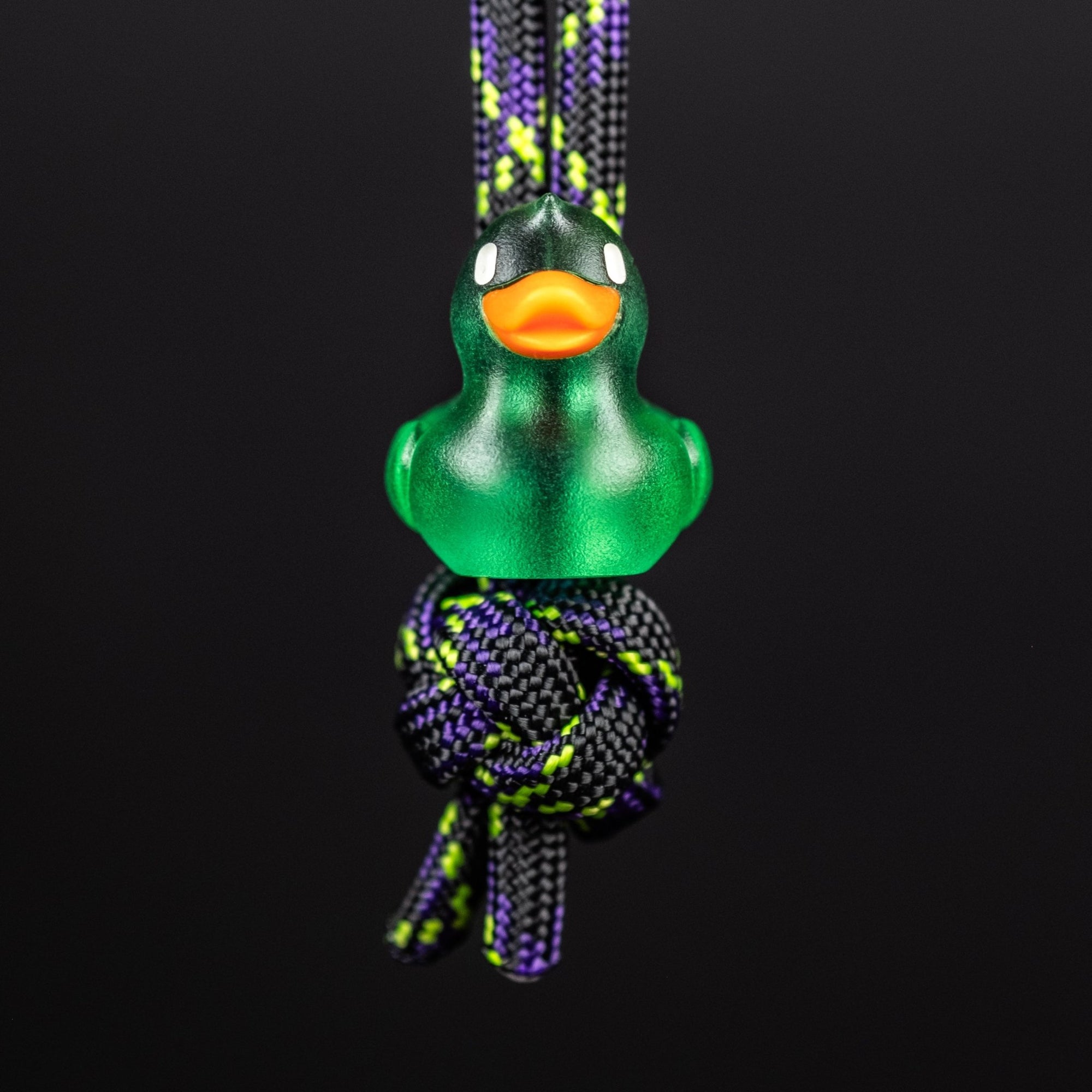 Lucky Duck Lanyard Bead - Emerald Green - URBAN EDC®