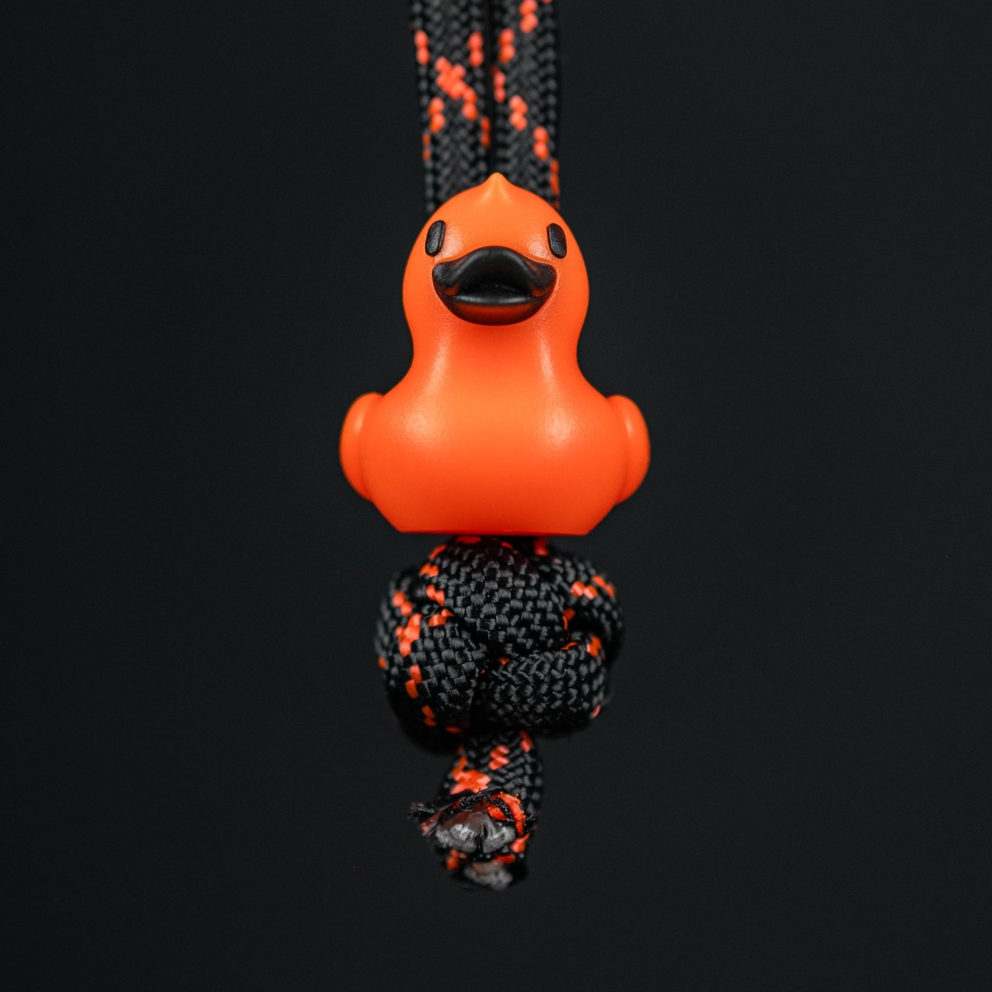 Lucky Duck Lanyard Bead - Pumpkin Orange - URBAN EDC®