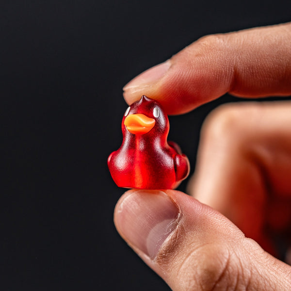 Lucky Duck Lanyard Bead - Santa Red - URBAN EDC®