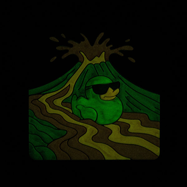 Lucky Duck Lava Volcano Morale Patch - 2x2 - URBAN EDC®
