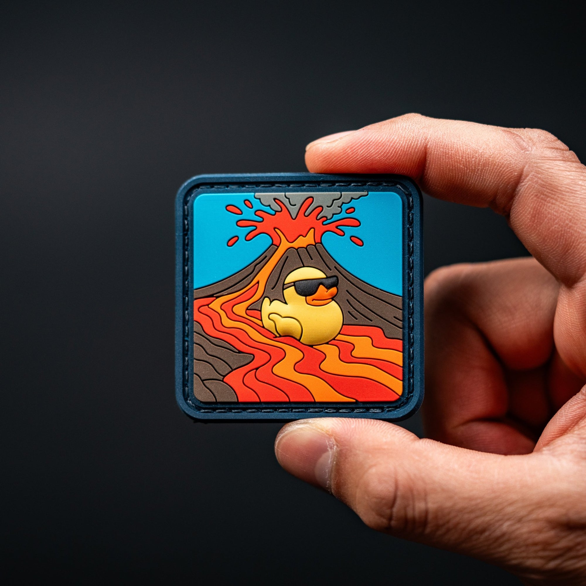 Lucky Duck Lava Volcano RE Patch - 2x2 - URBAN EDC®