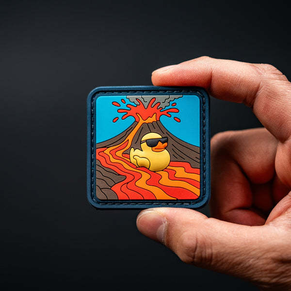 Lucky Duck Lava Volcano RE Patch - 2x2 - URBAN EDC®