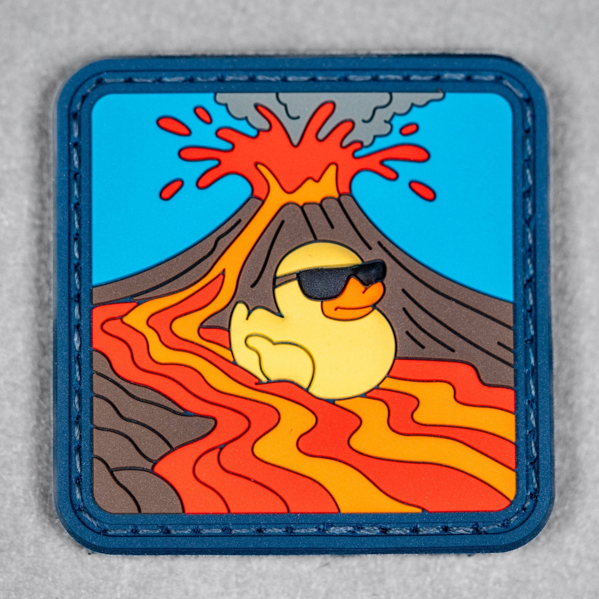 Lucky Duck Lava Volcano RE Patch - 2x2 - URBAN EDC®