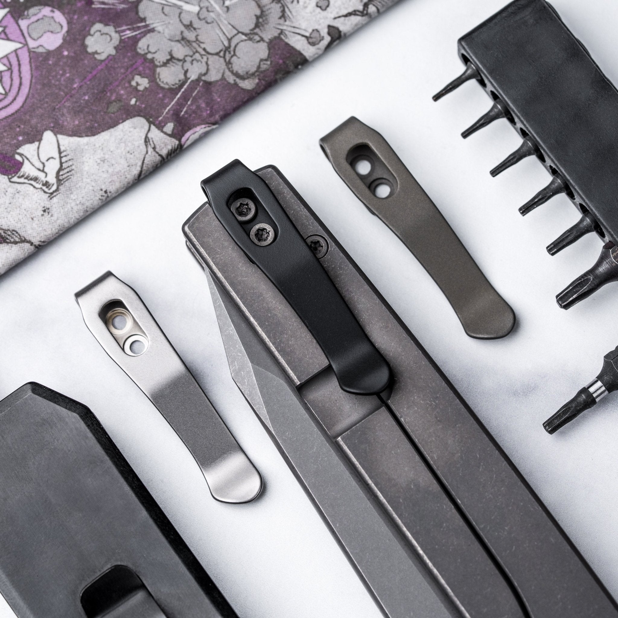 LynchNW URBAN Miso Titanium Pocket Clip – URBAN EDC®