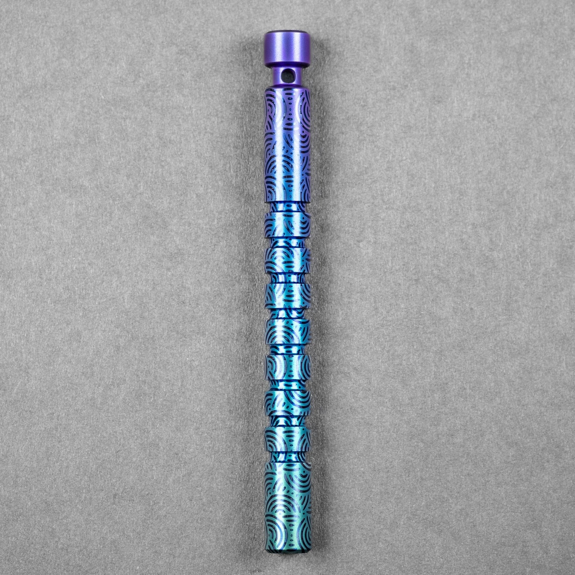LynchNW x URBAN Kuboton - Chaos Seigaiha™ Northern Lights Titanium - URBAN EDC®
