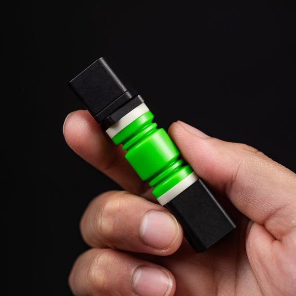 Magic Meter Bead Caddy - Blackwashed Titanium w/ Griffin TurboGlow Stack - URBAN EDC®