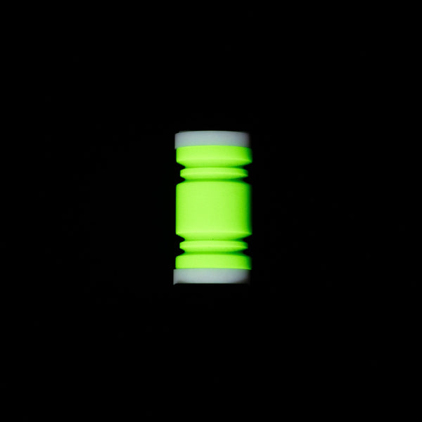 Magic Meter Bead Caddy - Blackwashed Titanium w/ Griffin TurboGlow Stack - URBAN EDC®