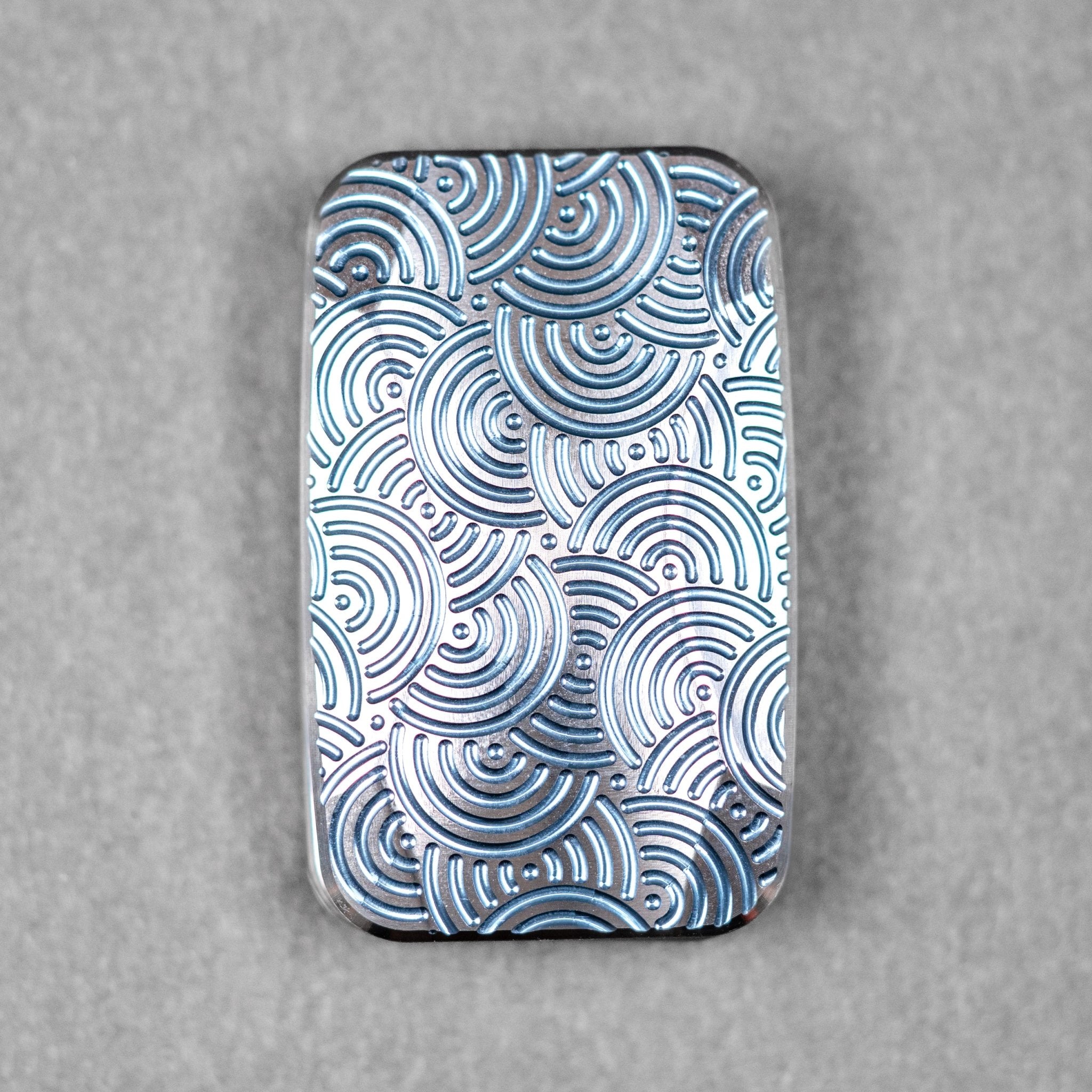 Magnus x URBAN Squashed Toad Fidget Slider - Light Blue Titanium w