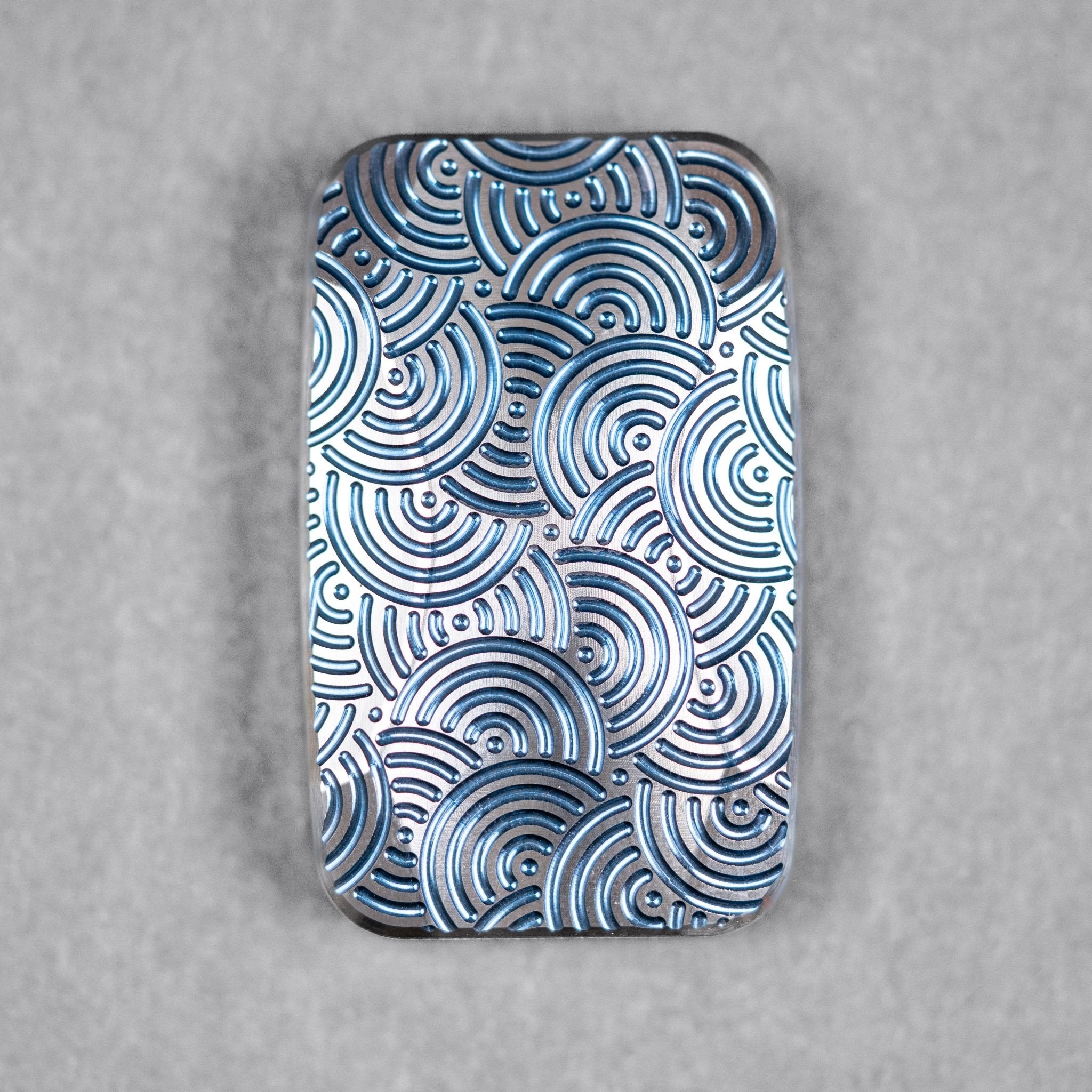 Magnus x URBAN Squashed Toad Fidget Slider - Mid Blue Titanium w