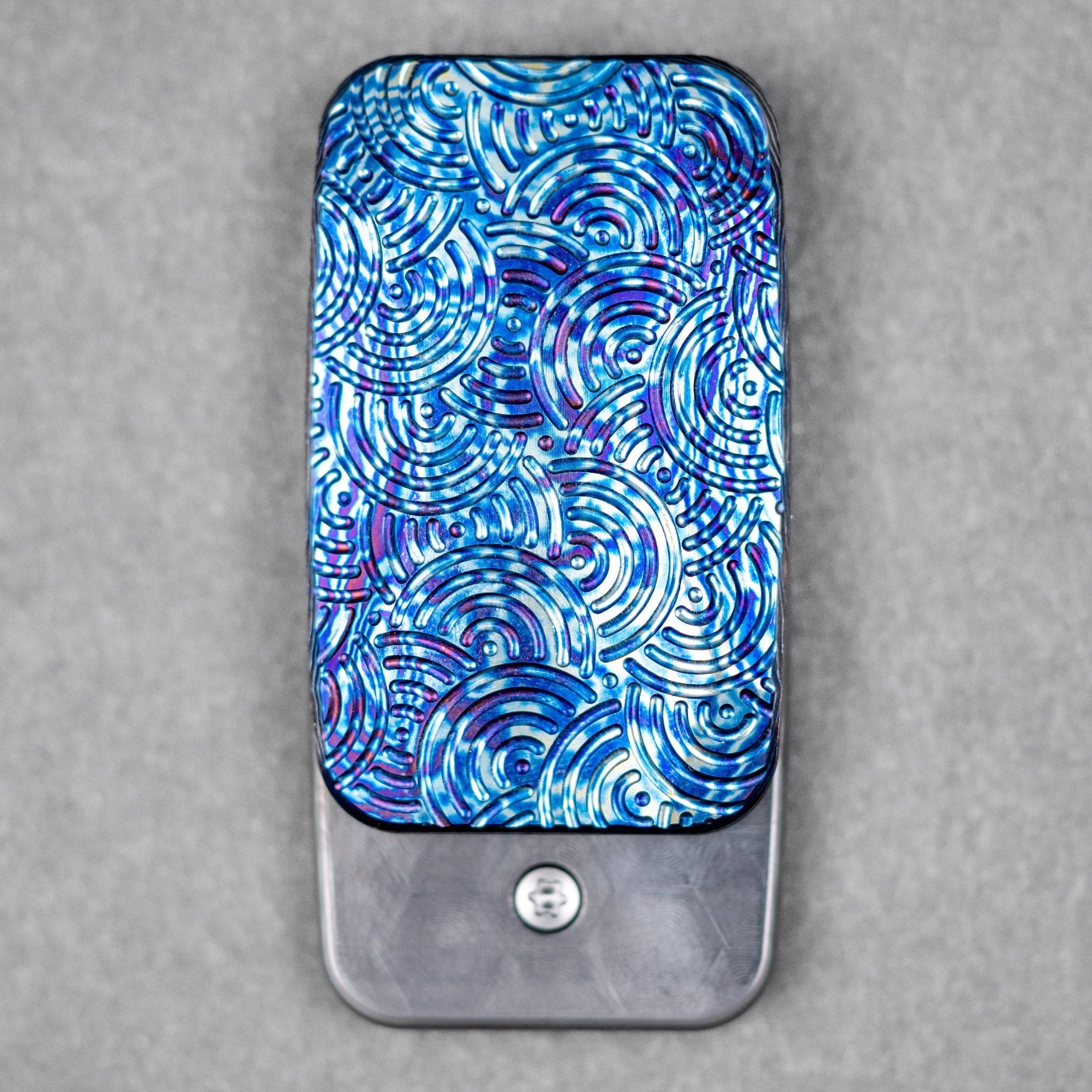 Magnus x URBAN Squashed Toad Fidget Slider - Timascus w/ Chaos