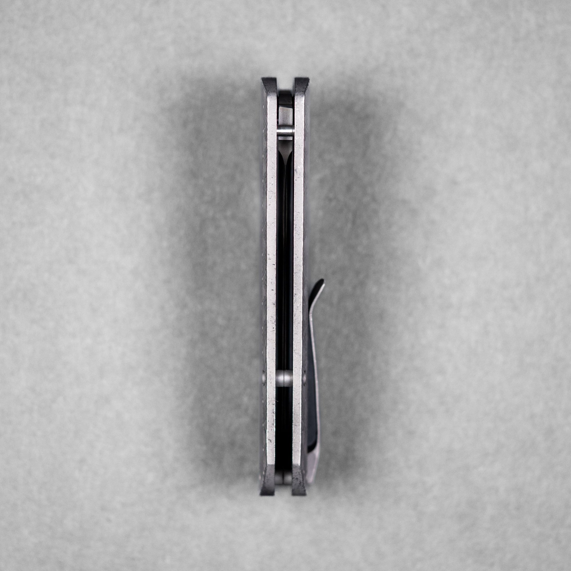 McNees x URBAN Dixon - Atomic Stonewashed Titanium w/ Chaos Seigaiha™ - URBAN EDC®