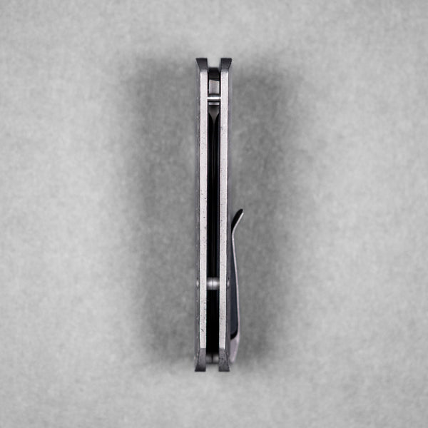 McNees x URBAN Dixon - Atomic Stonewashed Titanium w/ Chaos Seigaiha™ - URBAN EDC®