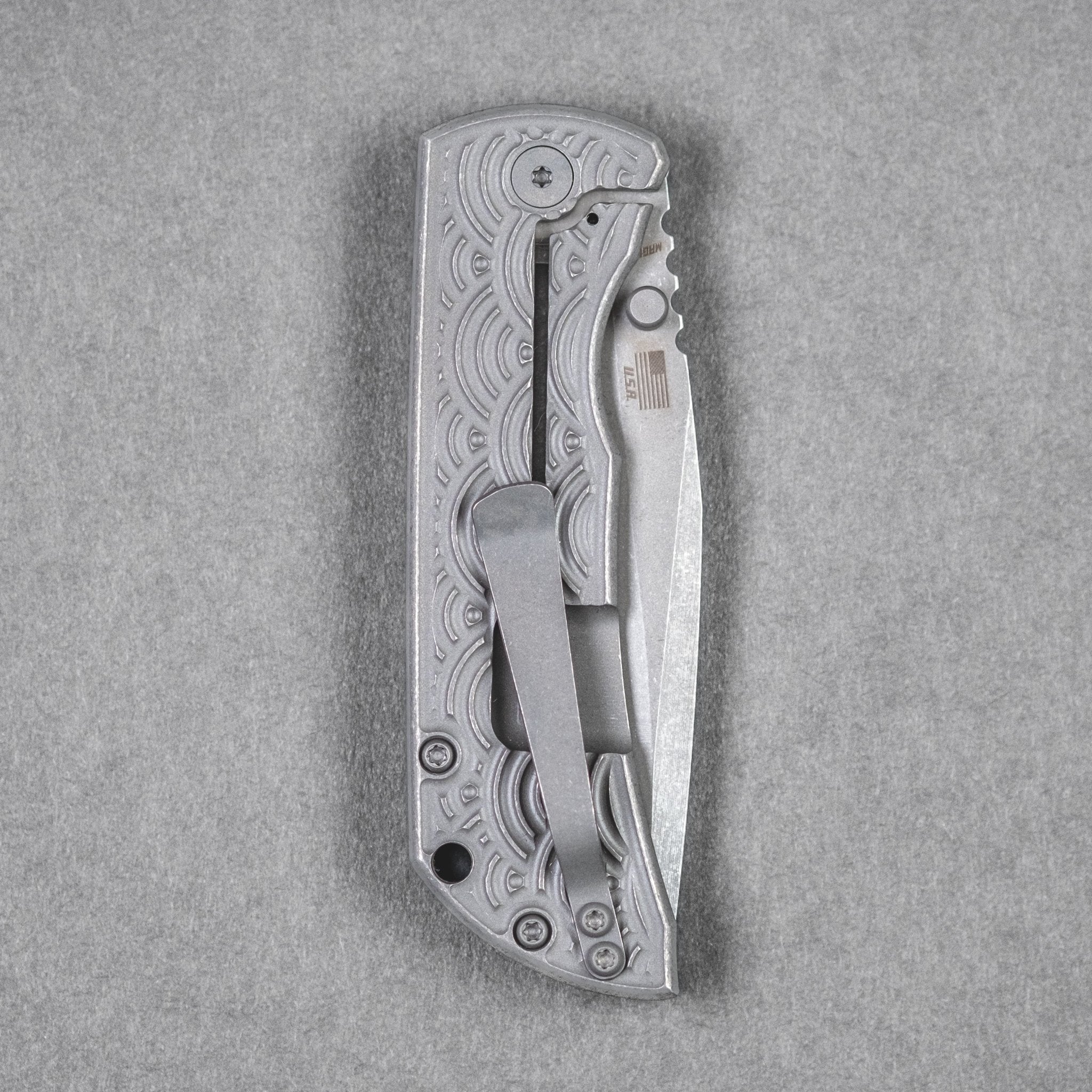 McNees x URBAN MAC 2 3.5 - Tanto w/ Atomic Stonewashed Seigaiha