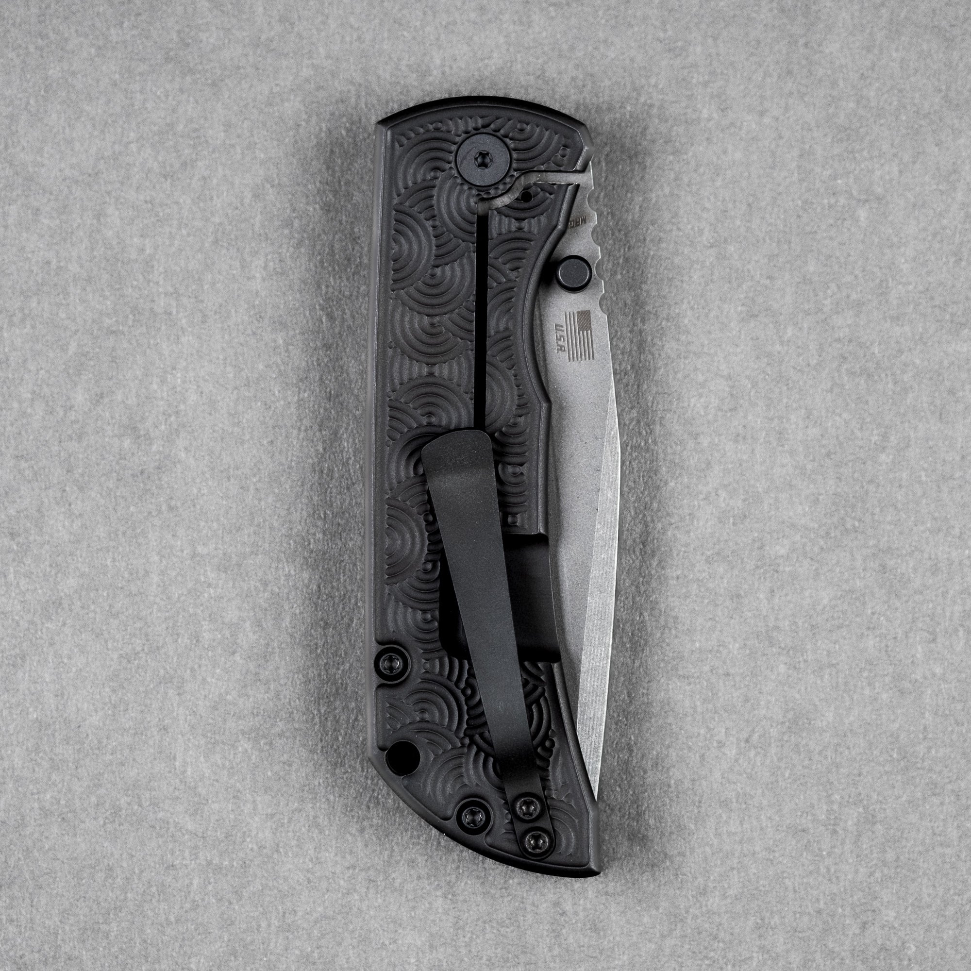 McNees x URBAN MAC 2 3.5 - Tanto w/ Black Chaos Seigaiha Titanium - URBAN EDC®