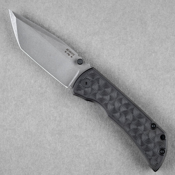McNees x URBAN MAC 2 3.5 - Tanto w/ Black Chaos Seigaiha Titanium - URBAN EDC®