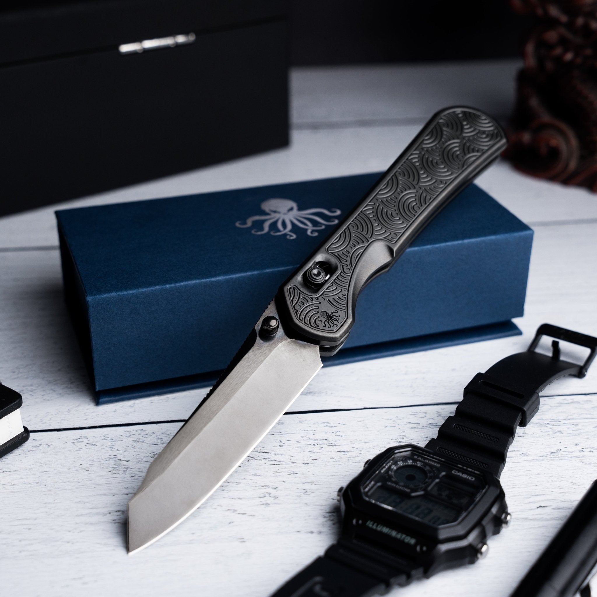 Piratech x URBAN Tsunami - Mirror-Polished DLC S90V w/ DLC