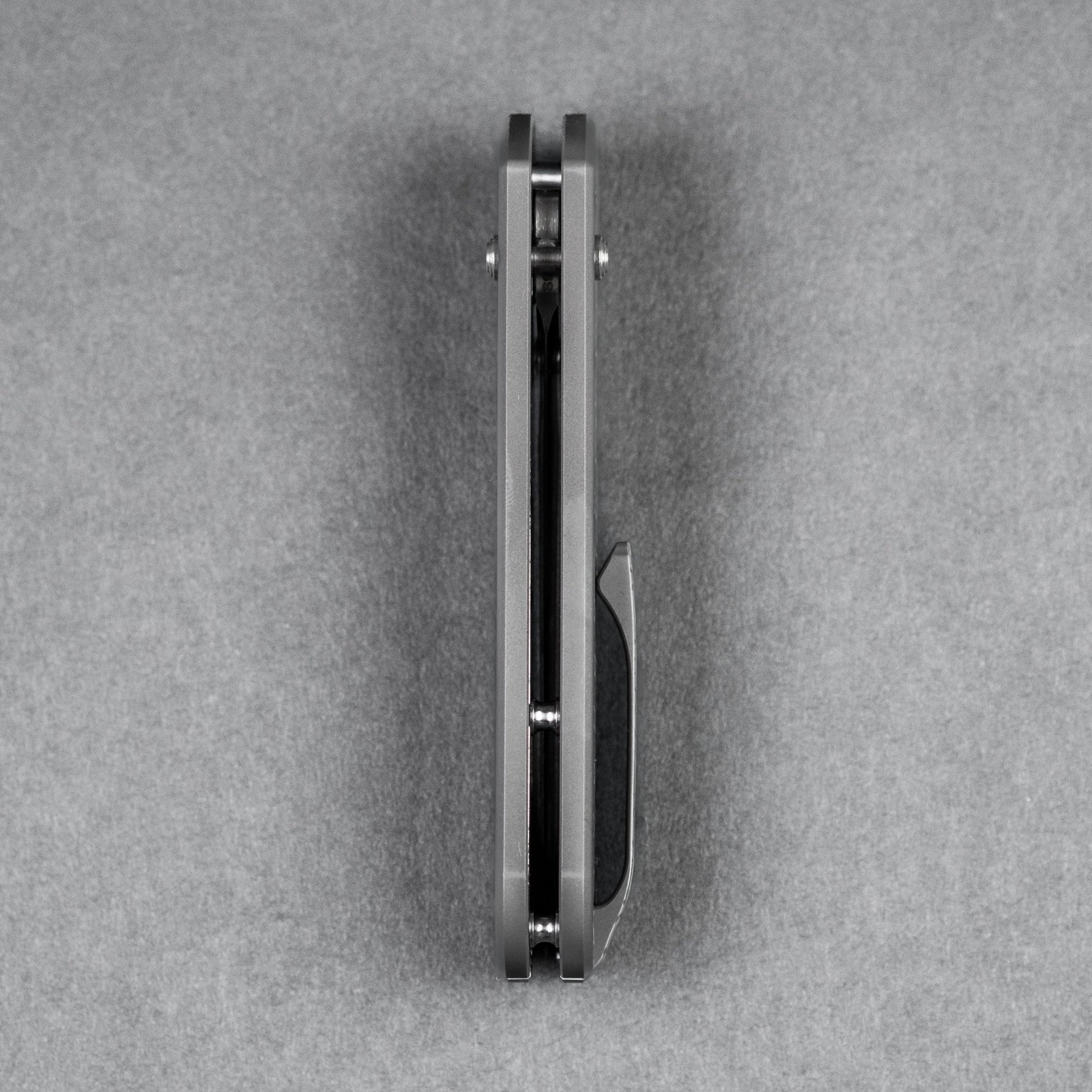 Piratech x URBAN Kraken - Satin S90V w/ Bead Blast Titanium Seigaiha (Yamato Exclusive) - URBAN EDC®