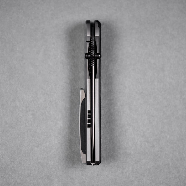 Piratech x URBAN Saga - Mirror Polish DLC S90V & Zir Blasted Titanium w/ Bead Blast DLC Chaos Seigaiha™ - URBAN EDC®