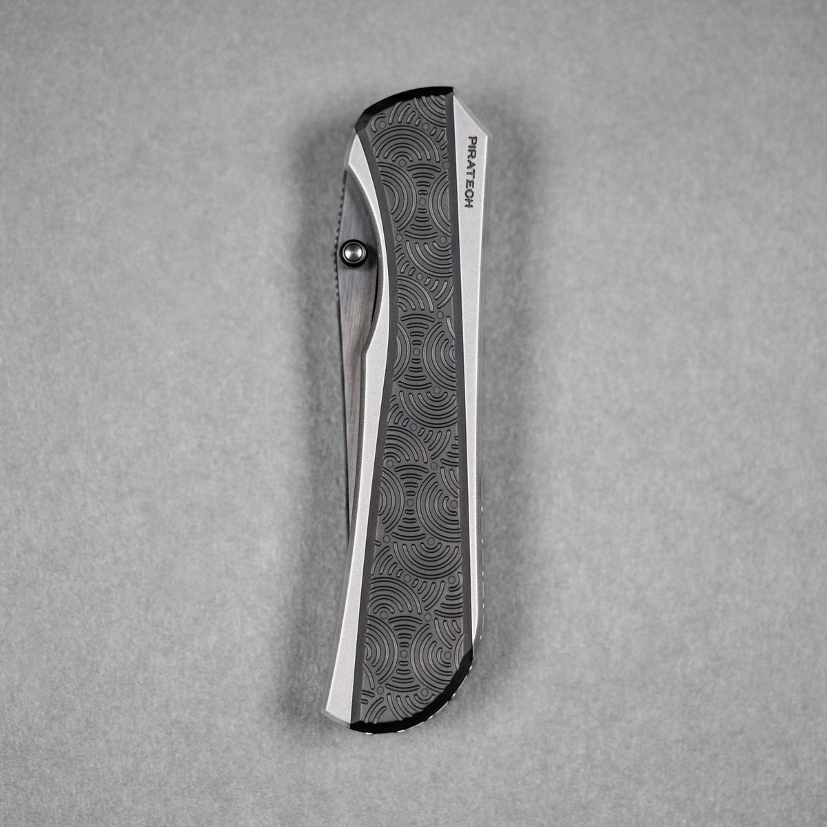 Piratech x URBAN Saga - Mirror Polish DLC S90V & Zir Blasted Titanium w/ Bead Blast DLC Chaos Seigaiha™ - URBAN EDC®