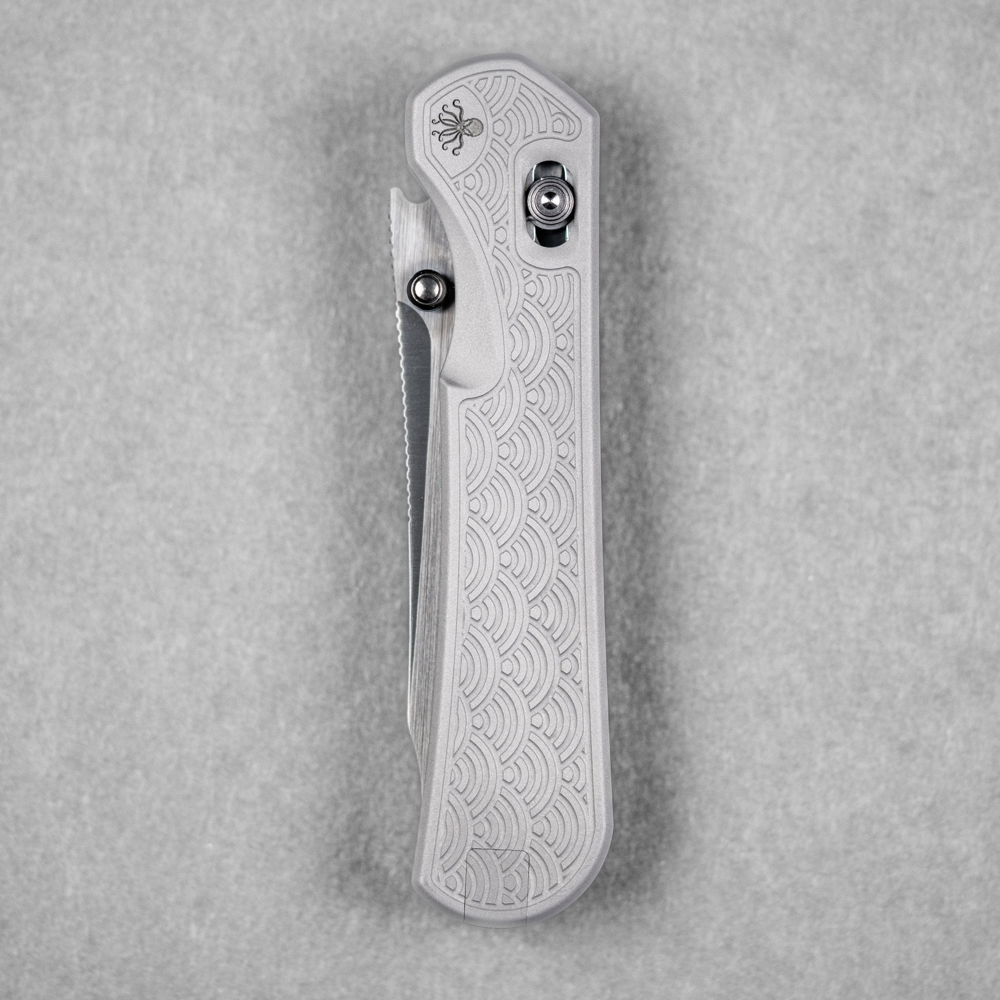 Piratech x URBAN Tsunami - Satin DLC S90V w/ Bead Blast Titanium