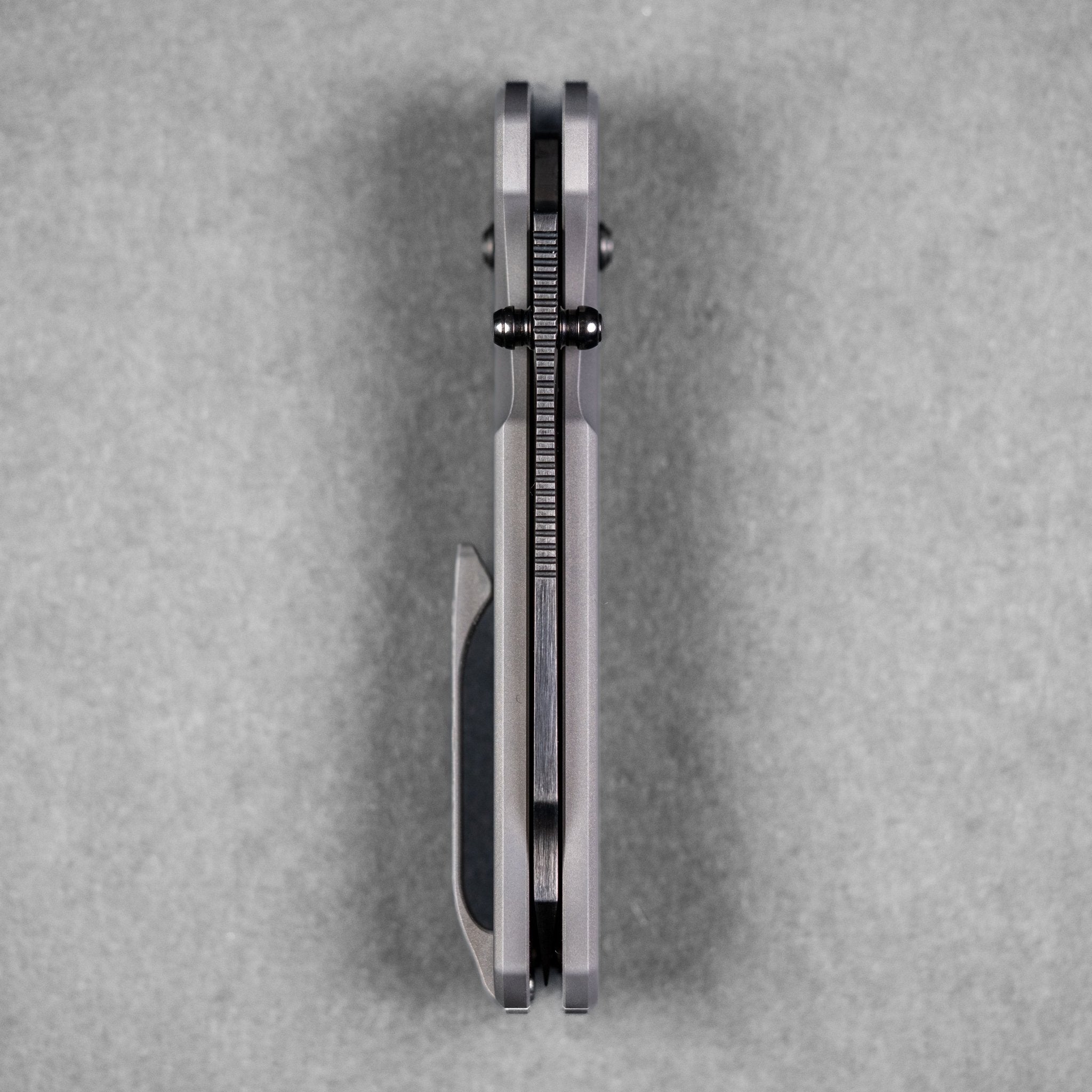 Piratech x URBAN Tsunami - Satin DLC S90V w/ Bead Blast Titanium