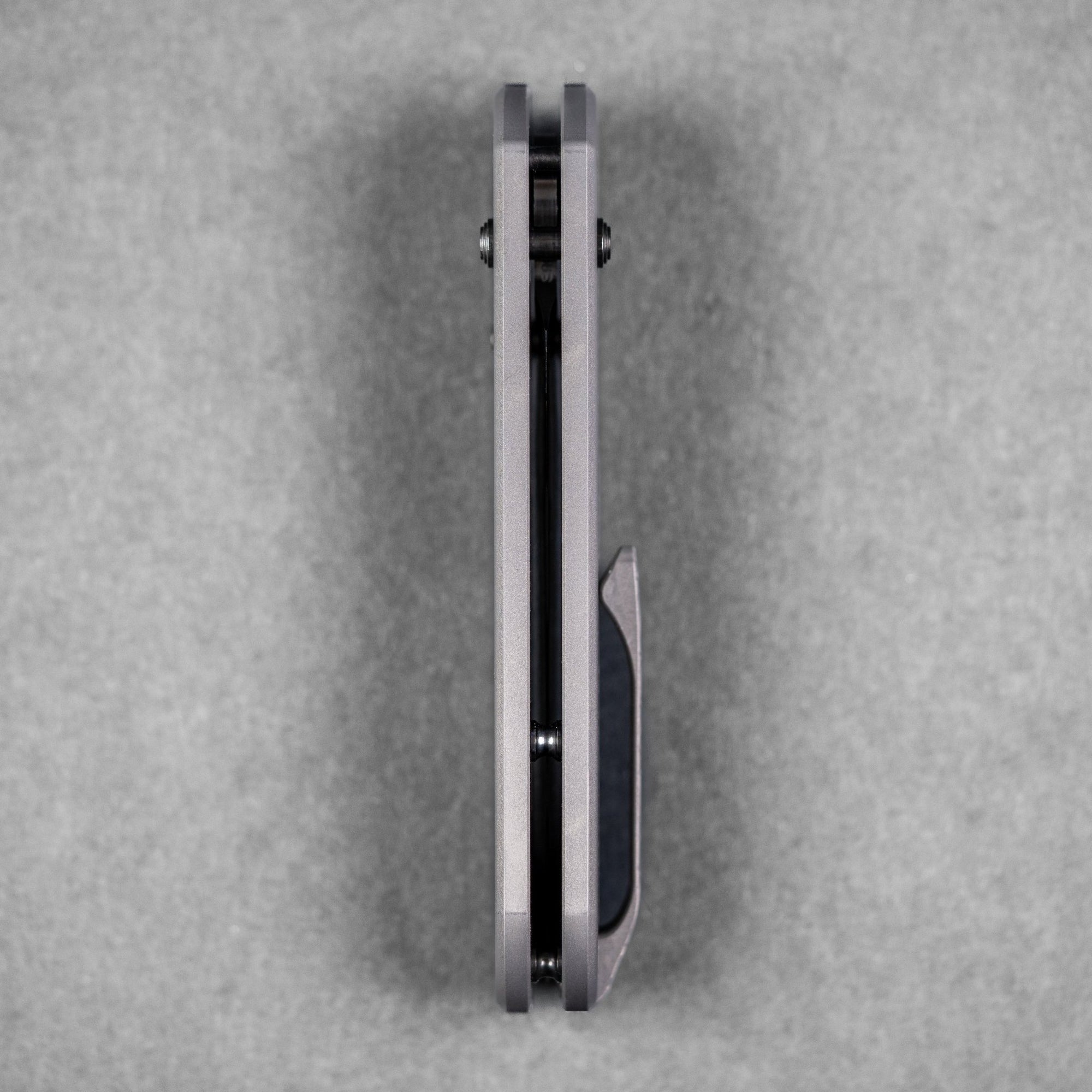 Piratech x URBAN Tsunami - Satin DLC S90V w/ Bead Blast Titanium Seigaiha - URBAN EDC®