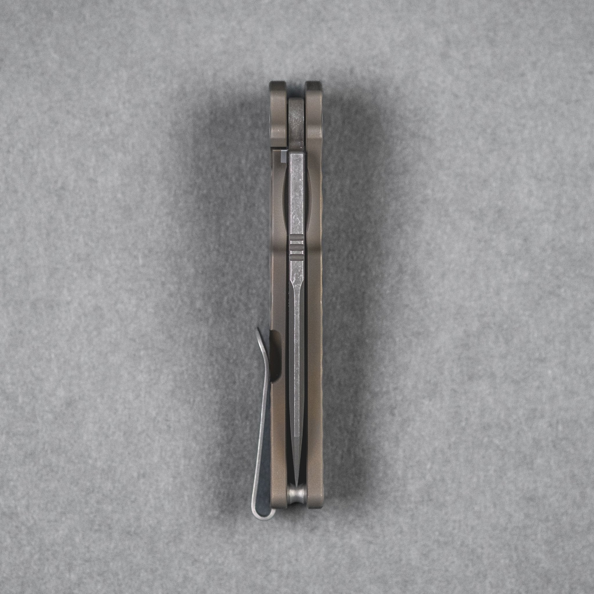 URBAN Castellan - Acid Etched Magnacut & Dark Bronze Titanium w