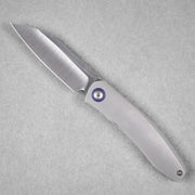 Pre - Order: URBAN Chimarra - Satin Magnacut & Titanium w/ Blurple Accents - URBAN EDC®