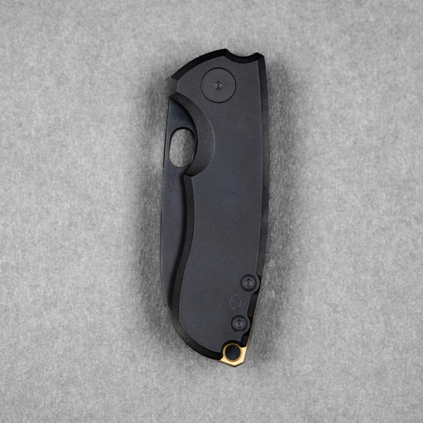 Pre - Order: URBAN Jib - Blackwashed Vanax & Blackwashed Framelock w/ Bronze Backspacer - URBAN EDC®