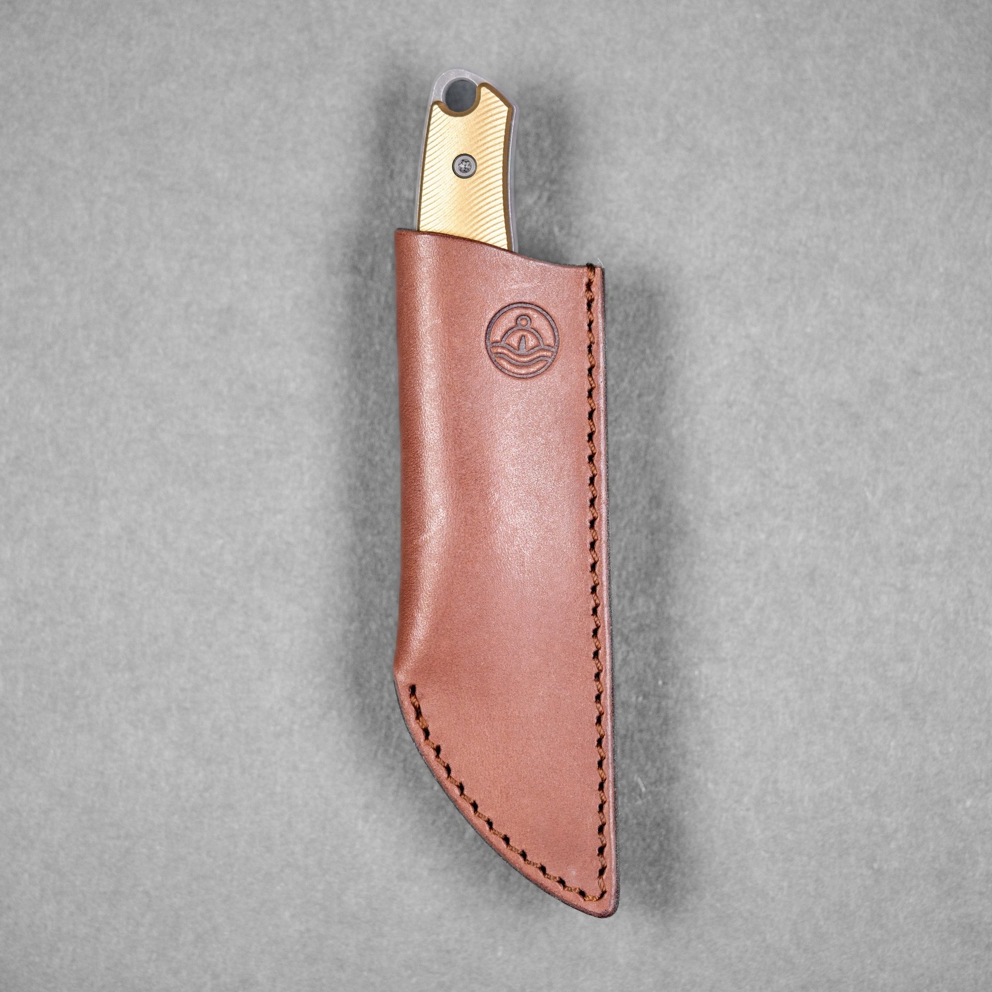 Pre - Order: URBAN Lagarto - Acid - Etched Magnacut & Bead Blasted Brass w/ Micro Milling - URBAN EDC®
