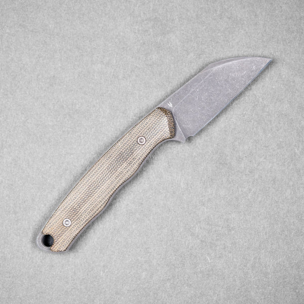 Pre - Order: URBAN Lagarto - Acid - Etched Magnacut & OD Green Micarta - URBAN EDC®